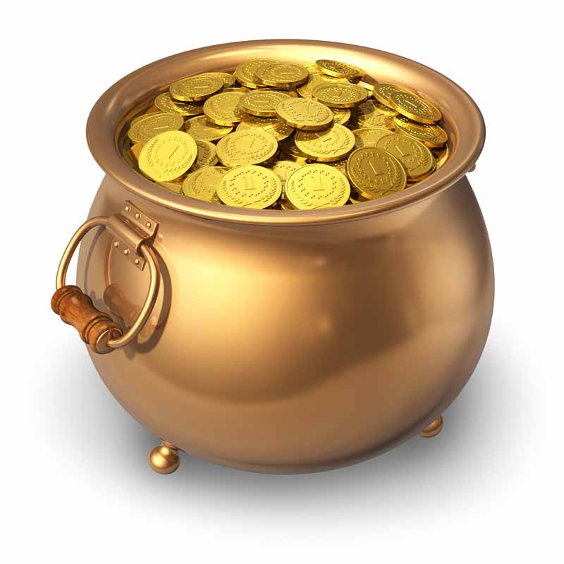 عکس با کیفیت از ظرف سکه