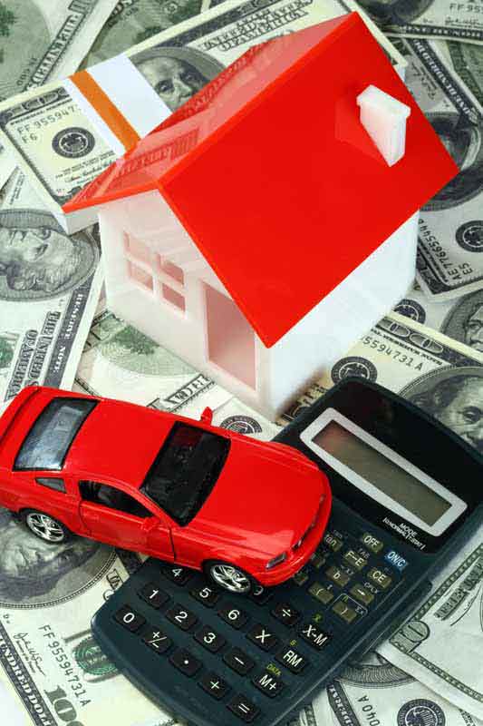 عکس با کیفیت از دلار و ماشین حساب