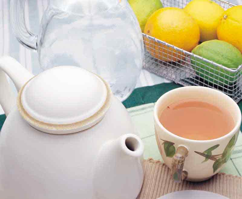 عکس زیبا از قوری چینی دمنوش
