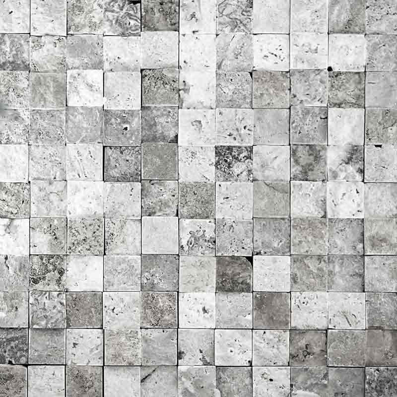 عکس با کیفیت از دیوار سنگی شطرنجی