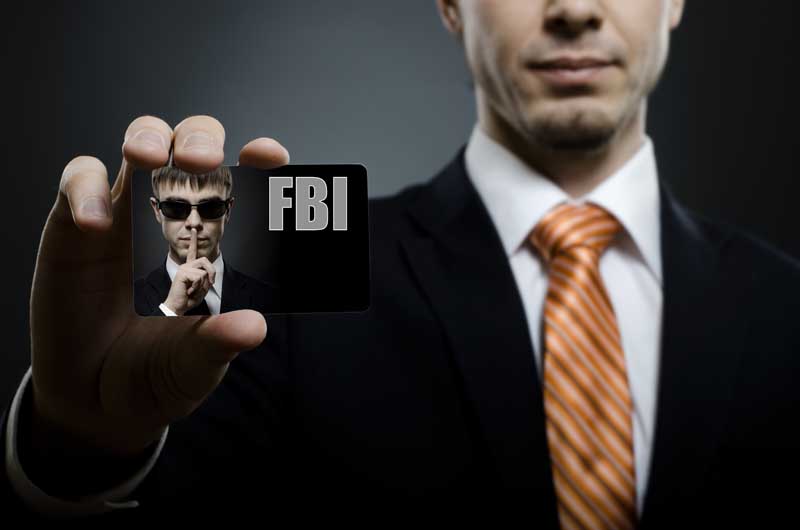 تصویر با کیفیت از کارت امنیتی FBI