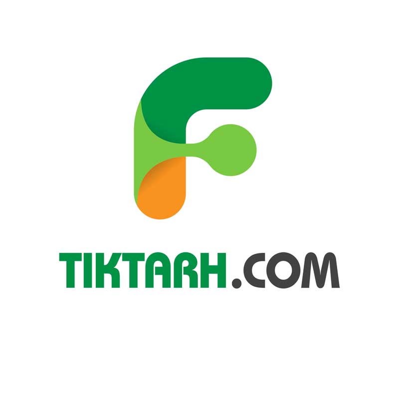 دانلود لوگوی لایه باز حرف F دو رنگ