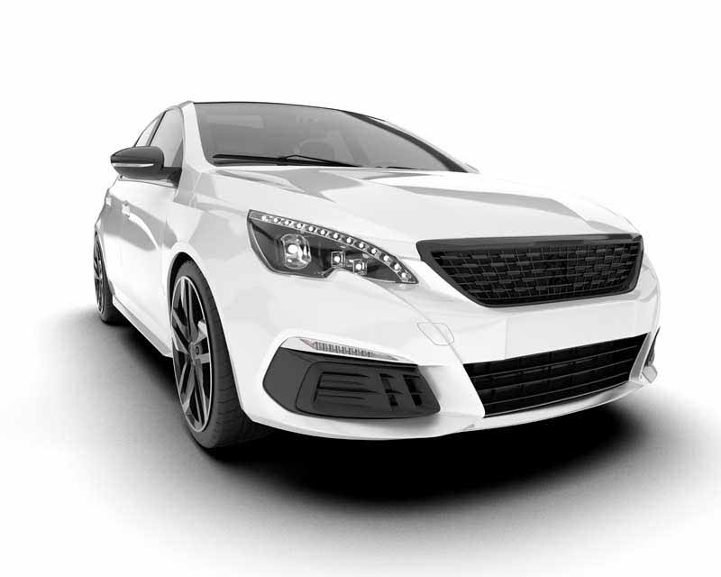دانلود طرح پژو 308 سفید