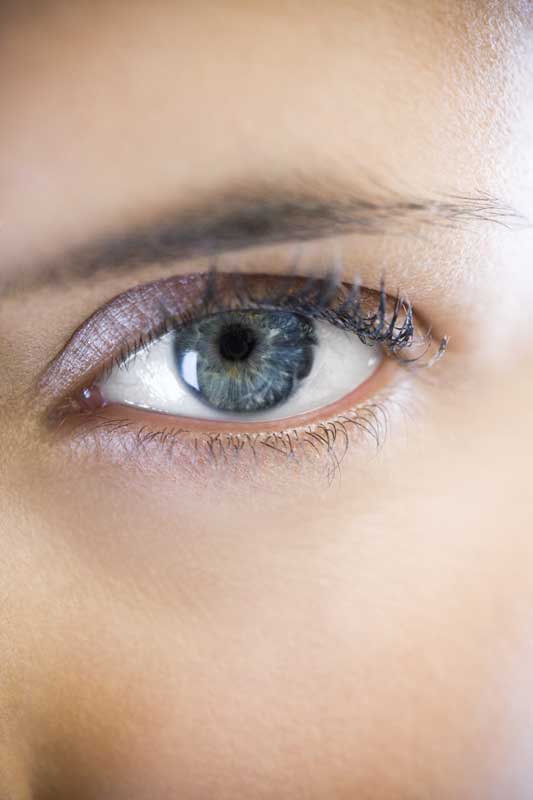 عکس لارج فرمت آرایش ساده چشم