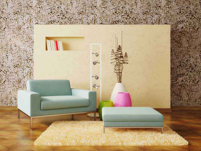 عکس با کیفیت از مبل فیروزه ای