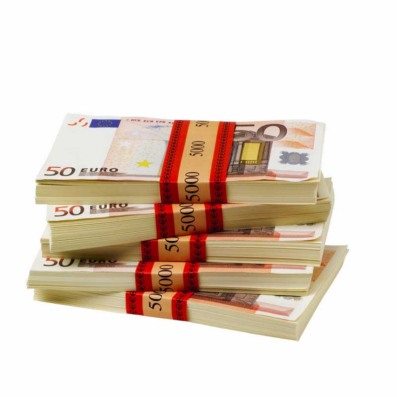عکس با کیفیت از بسته 50 یورویی