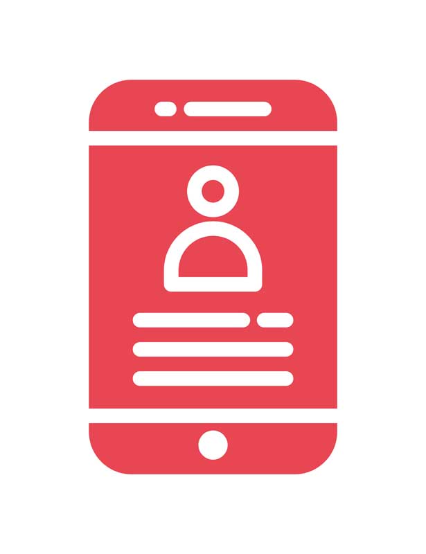 دانلود طرح آیکون مخاطبین موبایل