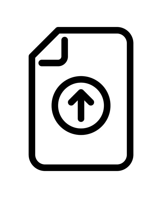 دانلود طرح آیکون ارسال فایل