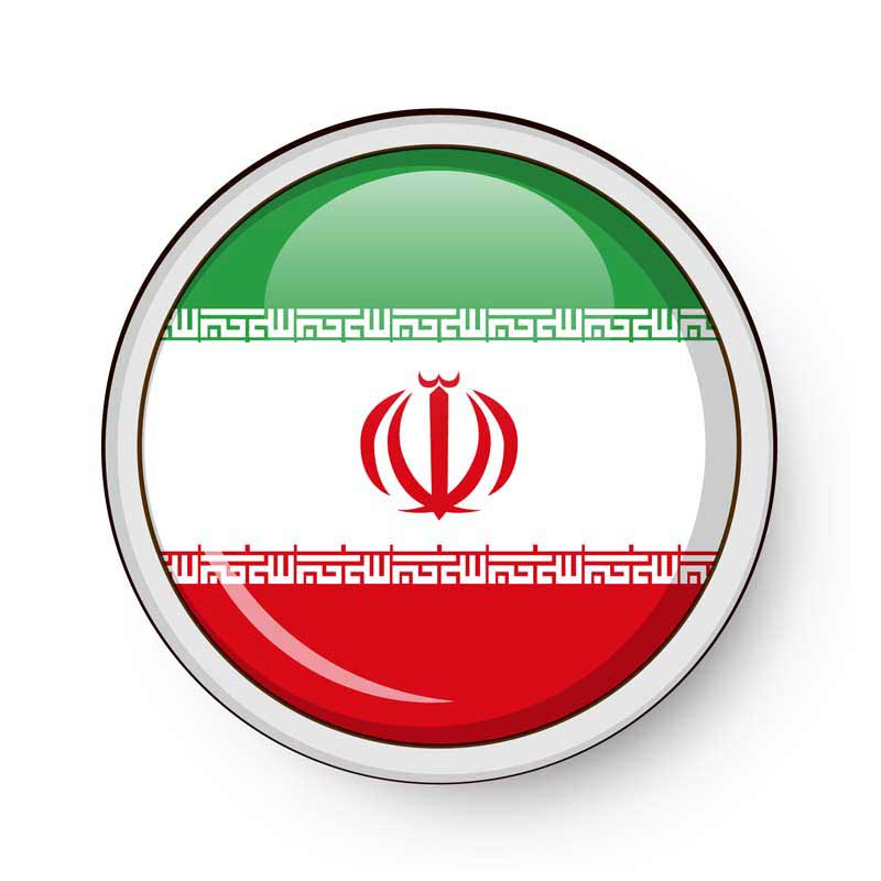 دانلود طرح پرچم ایران با حاشیه طوسی