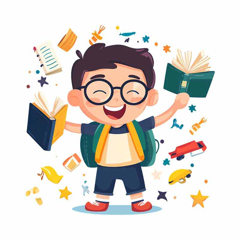 دانلود طرح پسر عینکی و کتاب