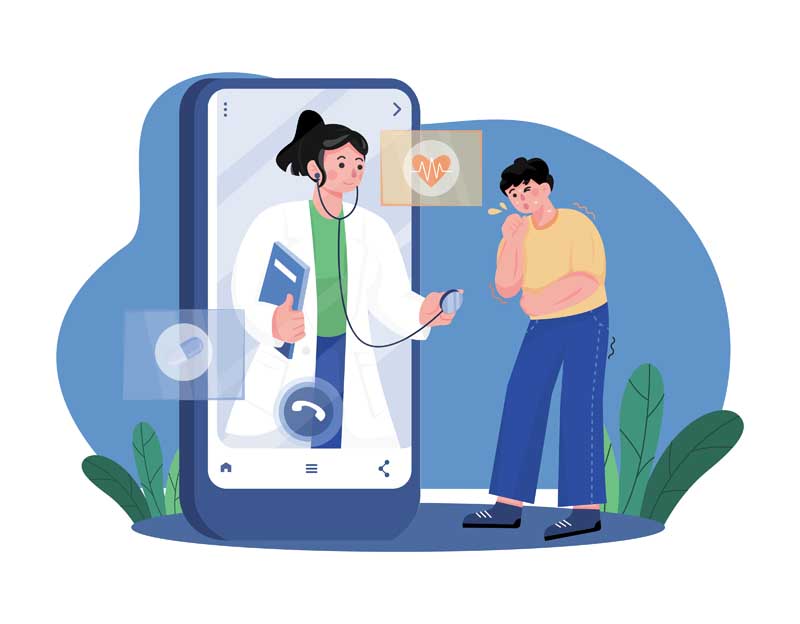 دانلود وکتور مفهومی دکتر اینترنتی
