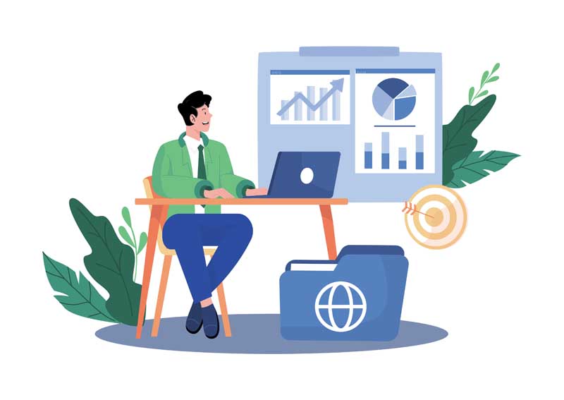 دانلود وکتور مفهومی کسب و کار اینترنتی