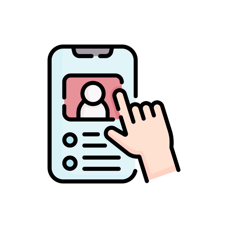 دانلود طرح آیکون مخاطبین
