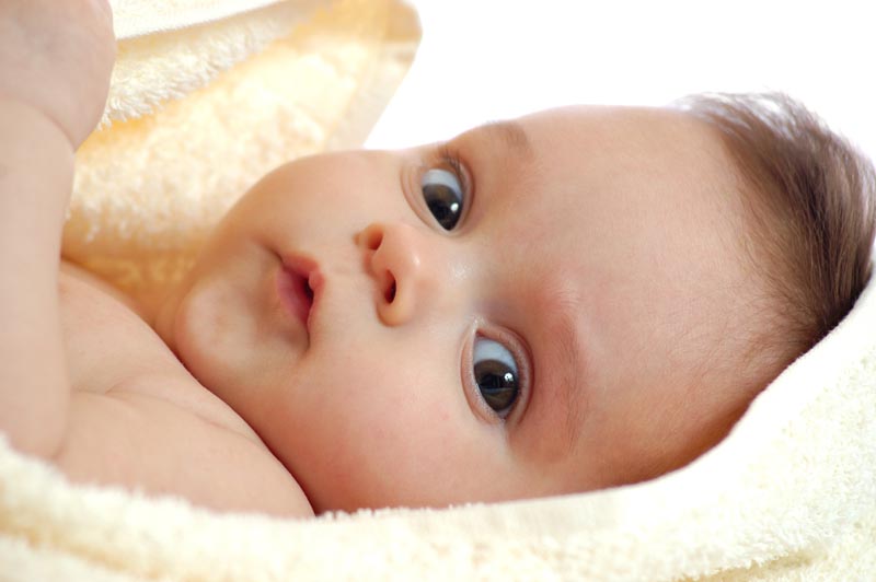 عکس لارج فرمت از نوزاد
