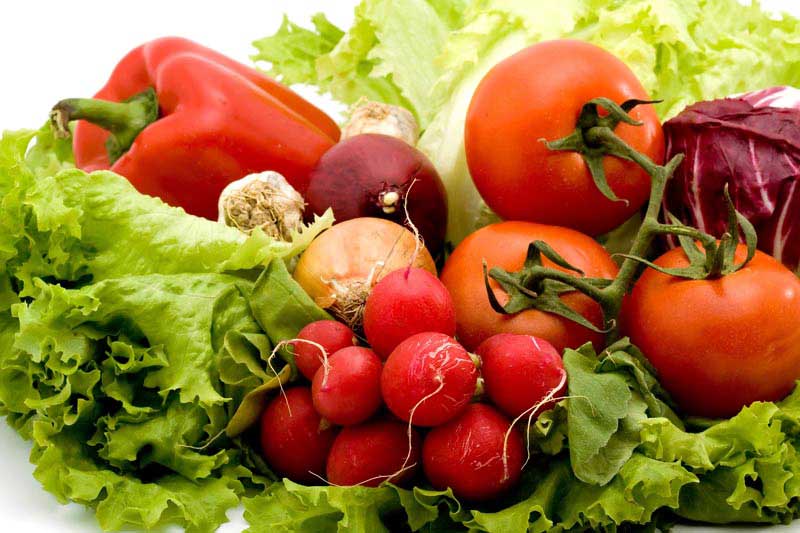تصویر زیبا از صیفی جات تازه