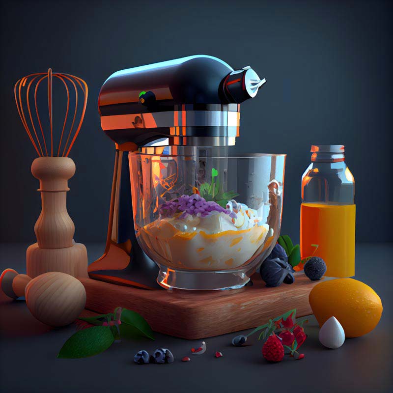 عکس با کیفیت همزن برقی