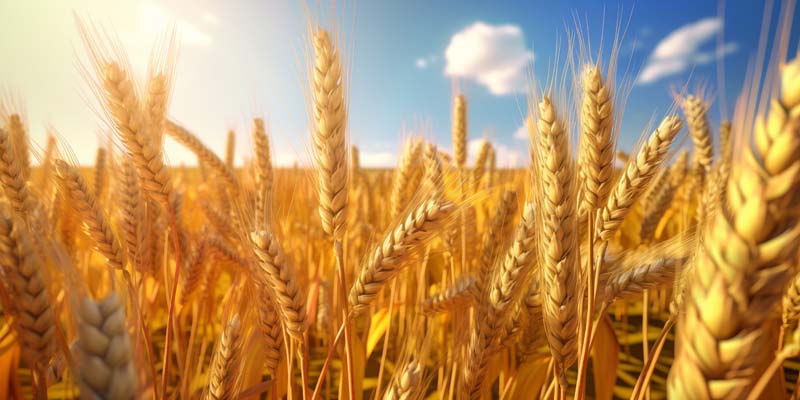 عکس با کیفیت از مزرعه گندم